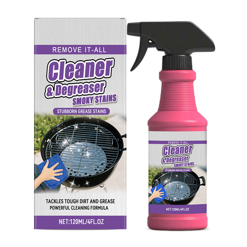 Hurtigvirkende, kraftig fettfjernerspray for grill