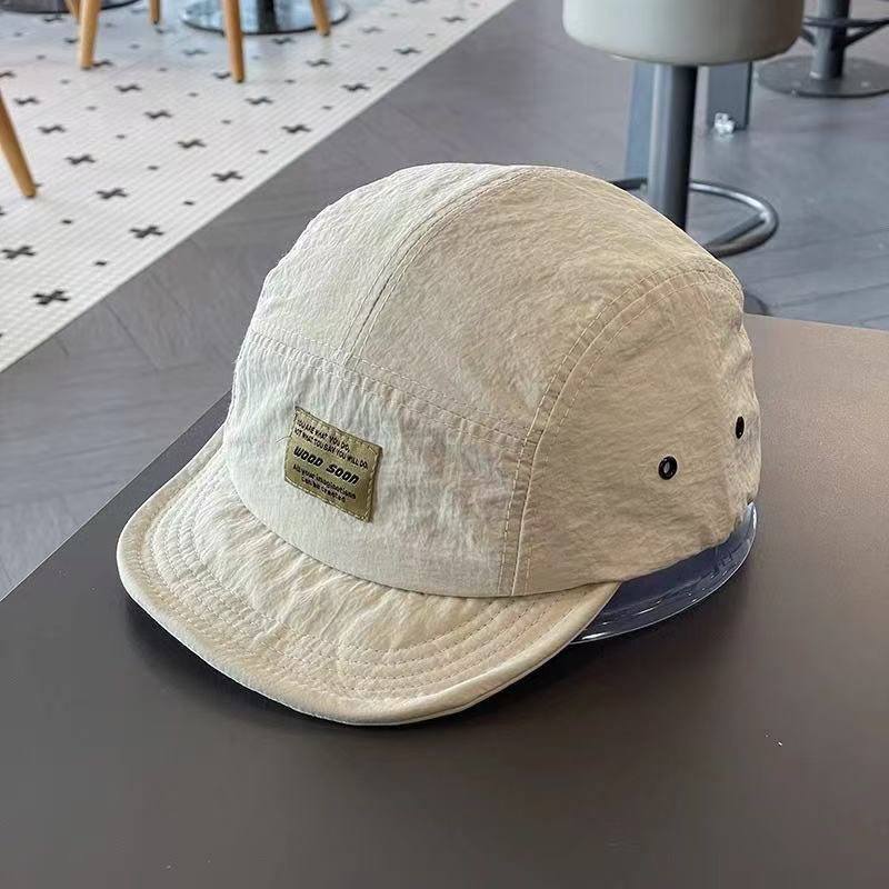 🧢 Retro japansk baseballcaps med trykknapper i gatestil, lett