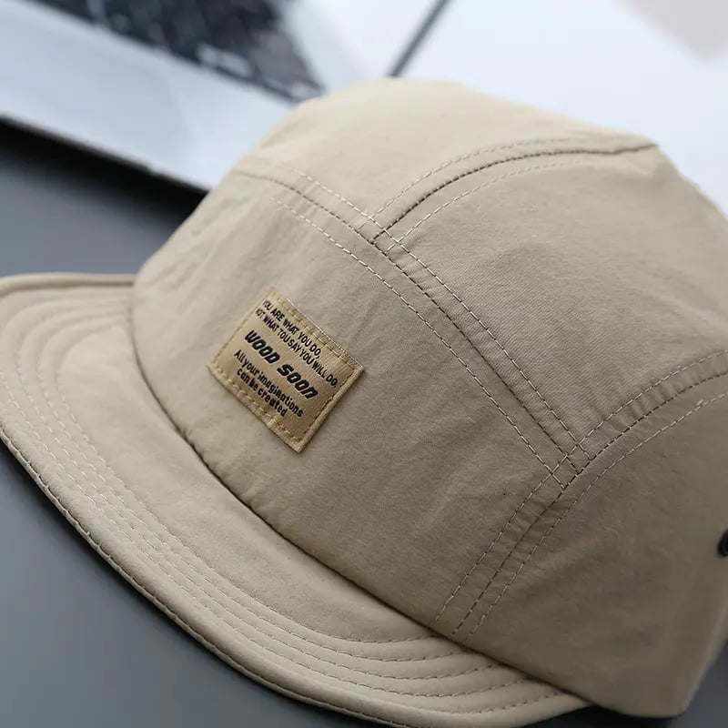 🧢 Retro japansk baseballcaps med trykknapper i gatestil, lett