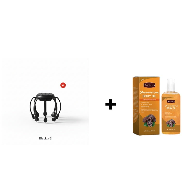 🐙 Få 50 % rabatt nå! 💆‍♂️ Smart Octopus-hodemassasjeapparat – Avslappende elting, flere moduser, bærbart design