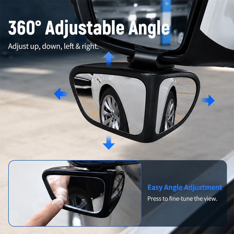 🚗360° blindsone vidvinkel bakspeil