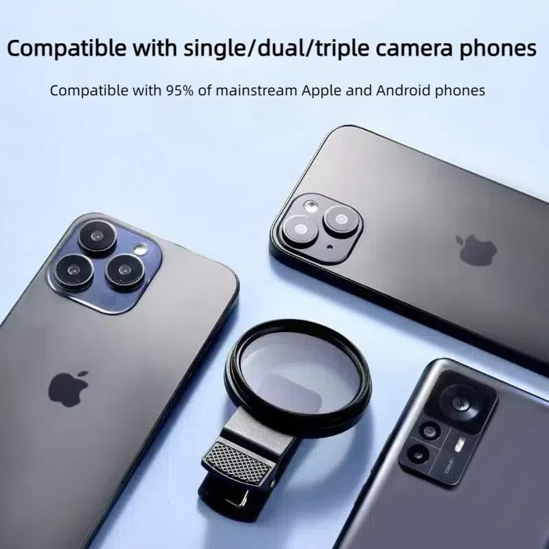 52 mm polarisert smarttelefon