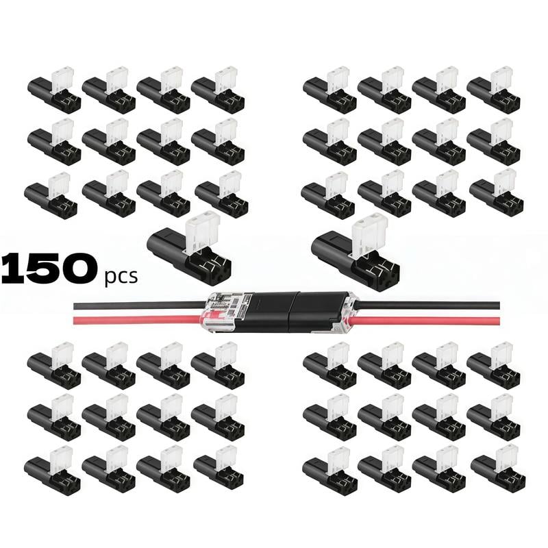 🔥Dobbeltråds pluggbar kontakt for LED-stripelys (2 pinner)