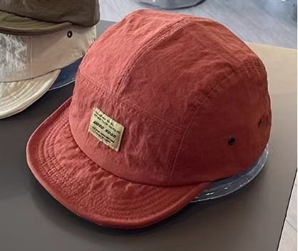 🧢 Retro japansk baseballcaps med trykknapper i gatestil, lett