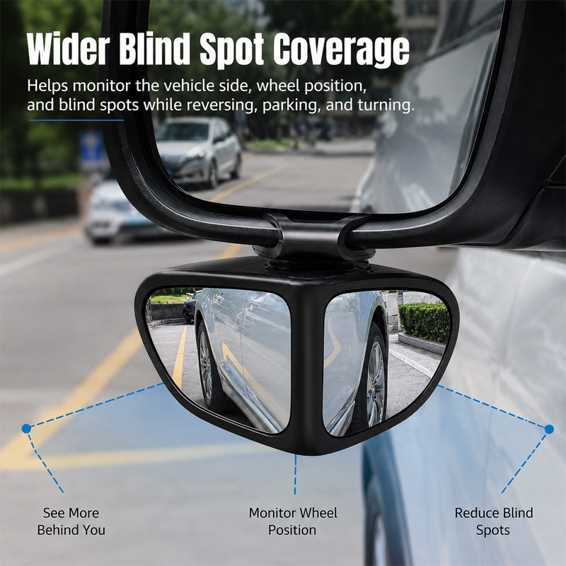 🚗360° blindsone vidvinkel bakspeil
