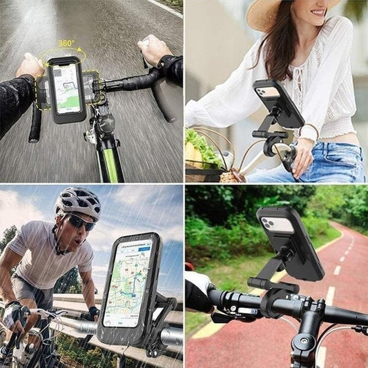 🔥Vanntett telefonholder til sykkel/motorsykkel