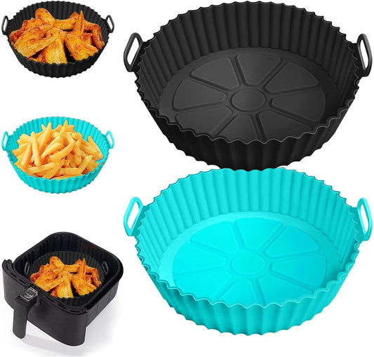 🔥Silikon stekebrett til airfryer🍟