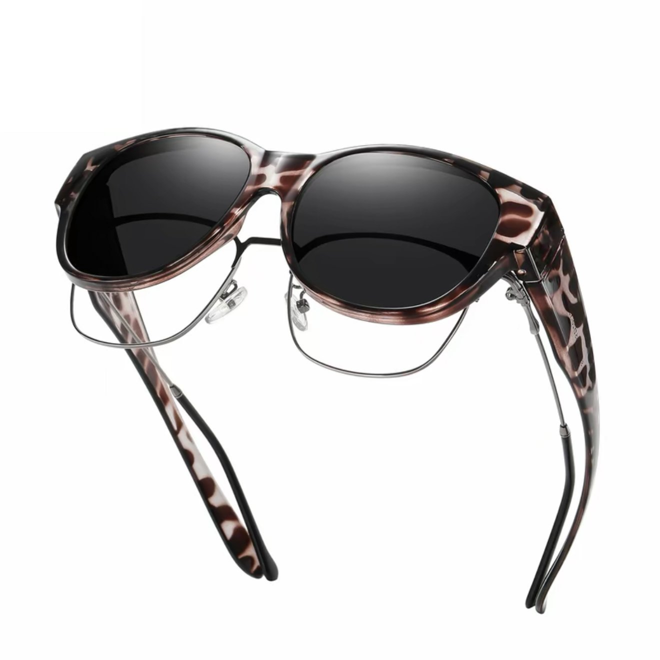 🕶 Nye cat eye-solbriller, store størrelser, polariserte linser, UV400-beskyttelse