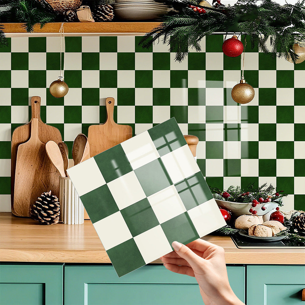 🏠Stickers pour carrelage de cuisine – motif à carreaux, décoration intérieure à faire soi-même