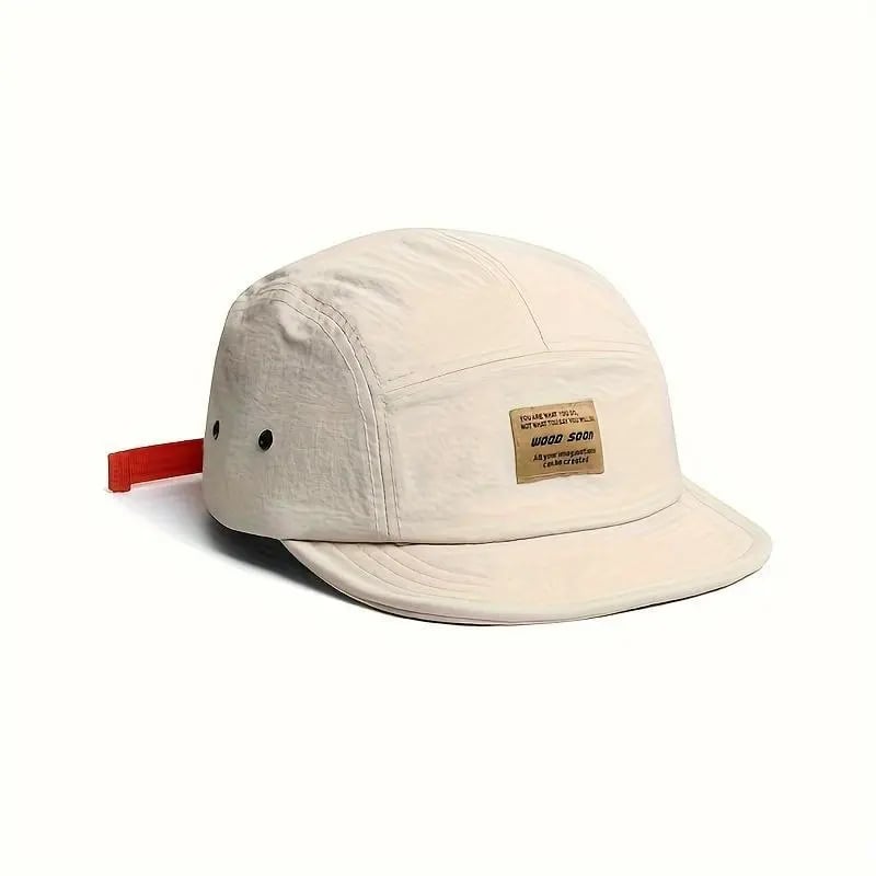 🧢 Retro japansk baseballcaps med trykknapper i gatestil, lett