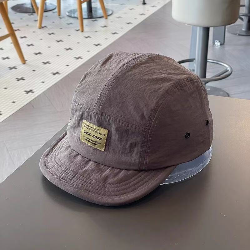 🧢 Retro japansk baseballcaps med trykknapper i gatestil, lett