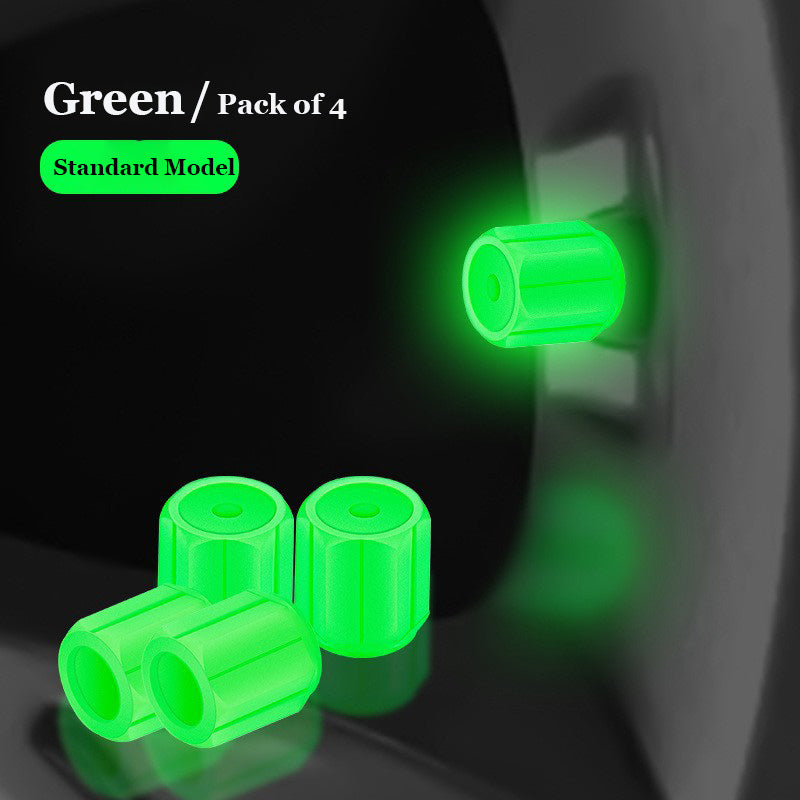 🔥Fluorescerende ventilhetter (pakke med 4)