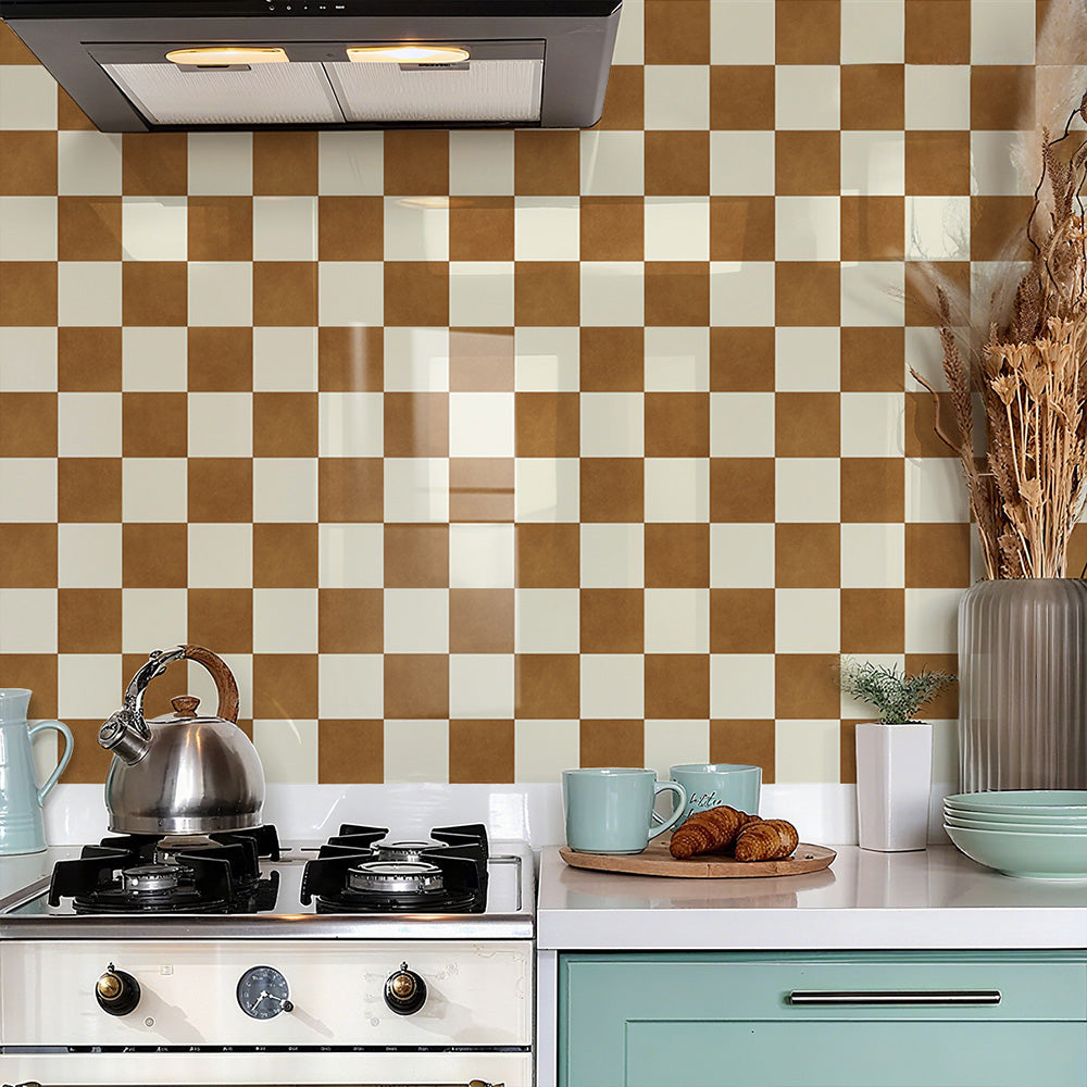 🏠Stickers pour carrelage de cuisine – motif à carreaux, décoration intérieure à faire soi-même