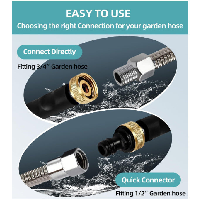 Høytrykksspyler med jetdyse for hageslange