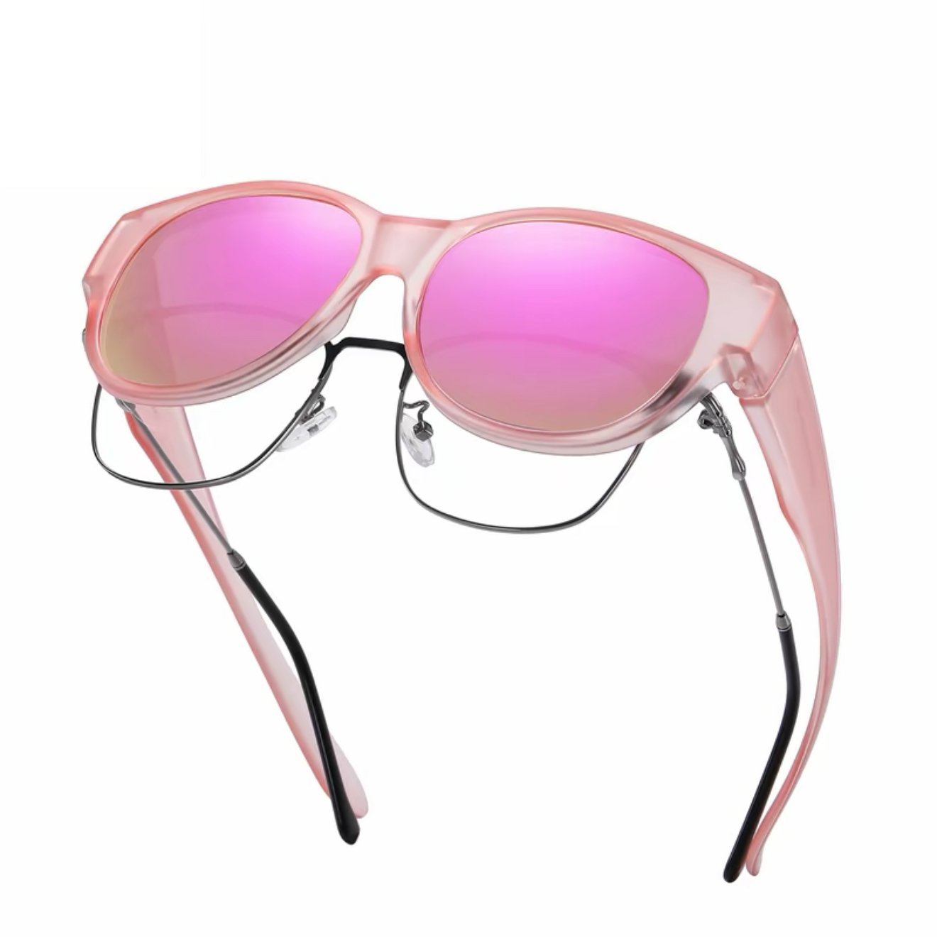 🕶 Nye cat eye-solbriller, store størrelser, polariserte linser, UV400-beskyttelse