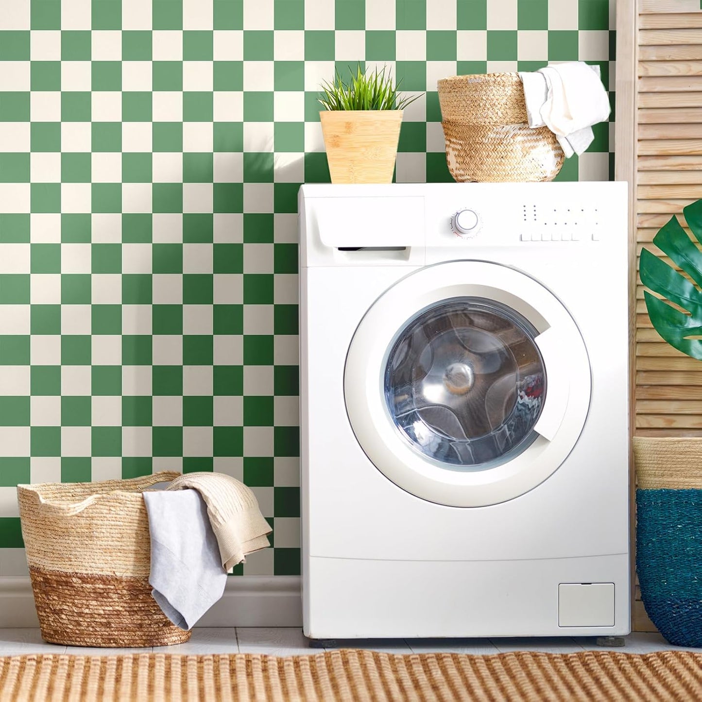 🏠Stickers pour carrelage de cuisine – motif à carreaux, décoration intérieure à faire soi-même