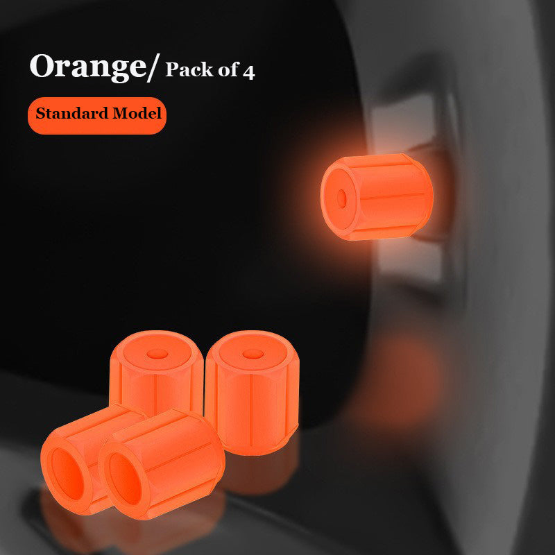 🔥Fluorescerende ventilhetter (pakke med 4)