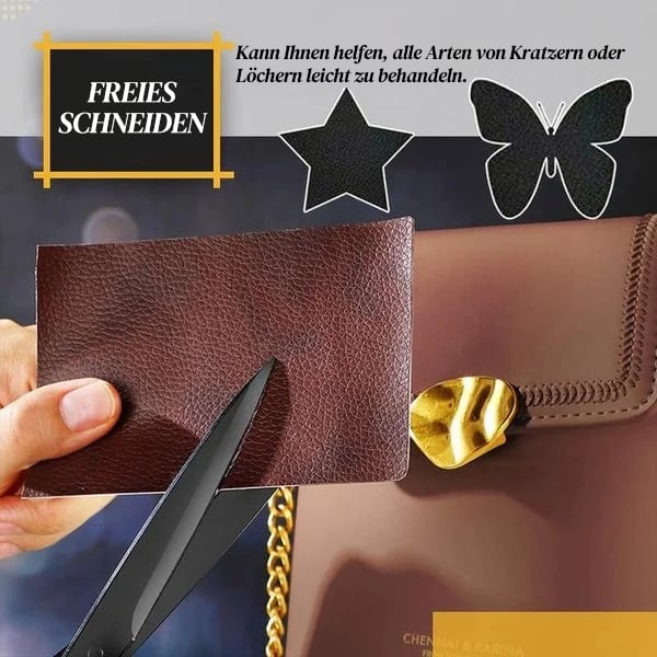 Spesialtilbud 🔥 2026 Oppgradert versjon: Selvklebende reparasjonssett for lær