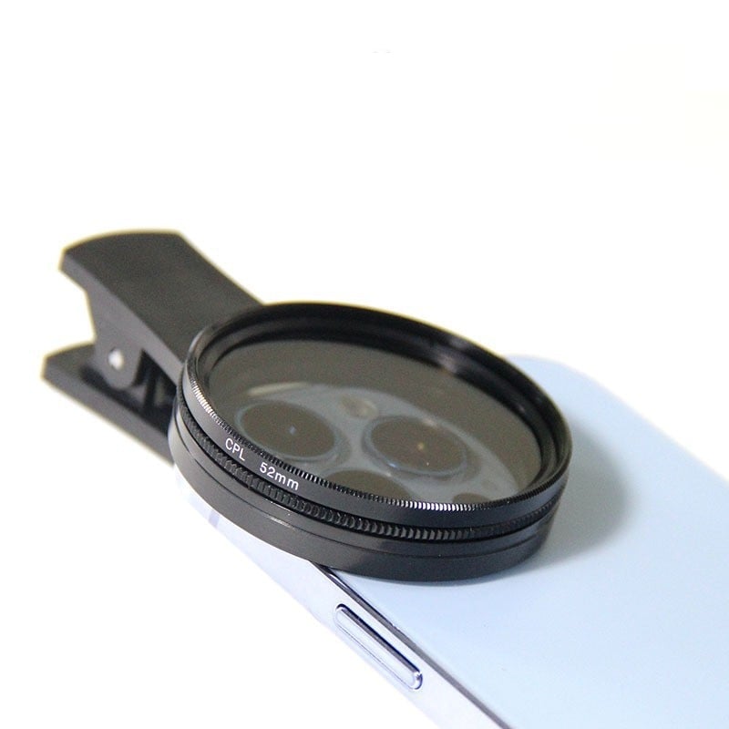 52 mm polarisert smarttelefon