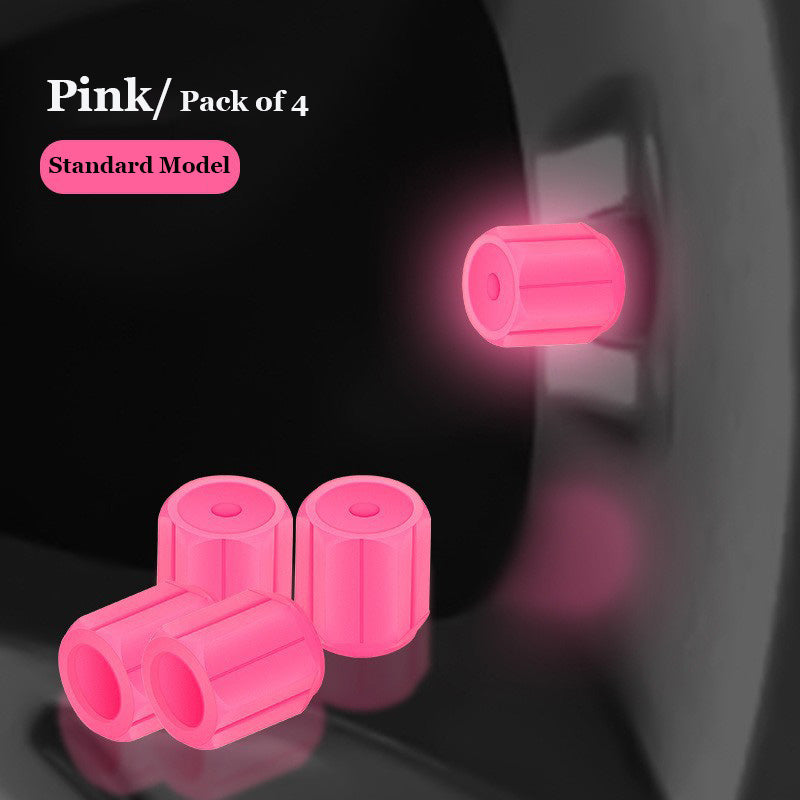 🔥Fluorescerende ventilhetter (pakke med 4)