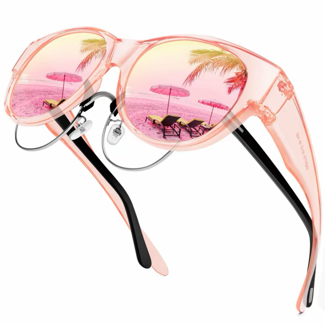 🕶 Nye cat eye-solbriller, store størrelser, polariserte linser, UV400-beskyttelse