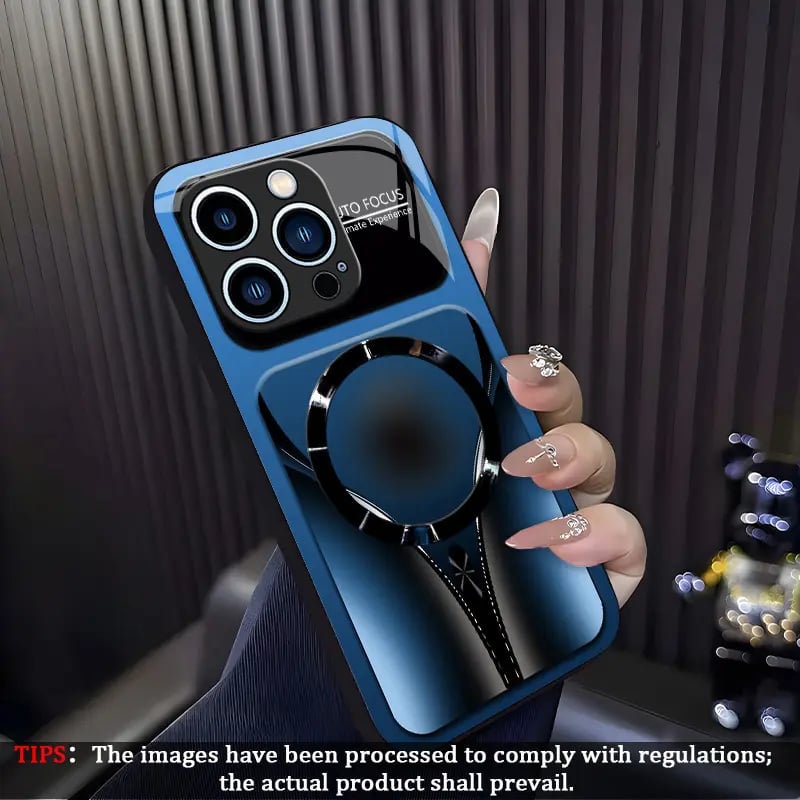 📱✨Slankt, støtsikkert luksuriøst iPhone-deksel (MagnSafe-kompatibelt)