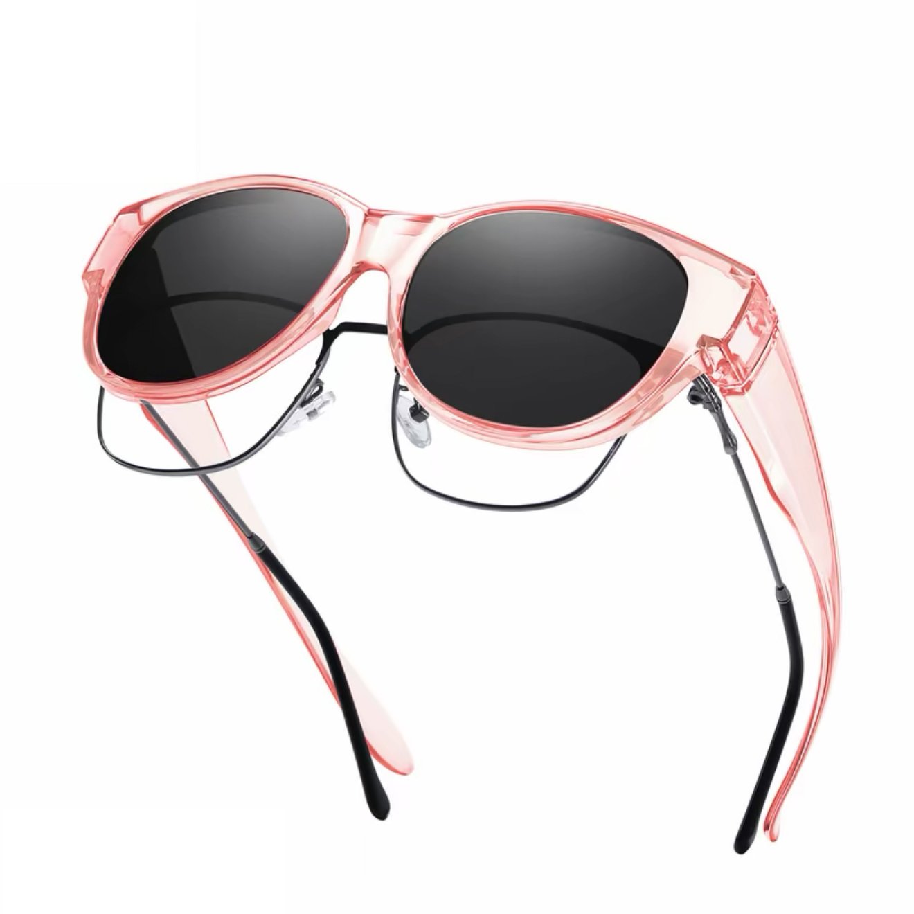 🕶 Nye cat eye-solbriller, store størrelser, polariserte linser, UV400-beskyttelse
