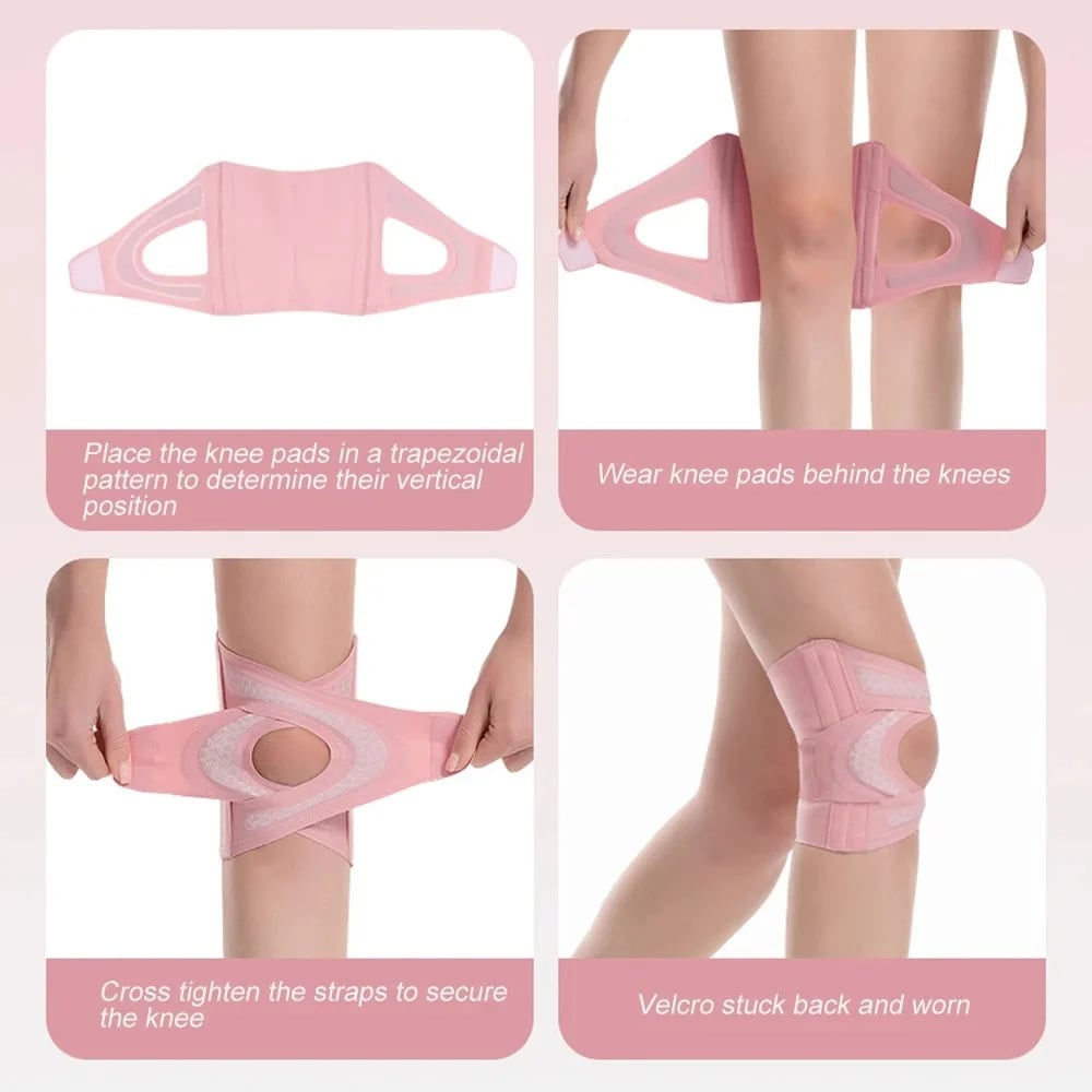 Justerbar kneortose med hengsler og sidestabilisatore