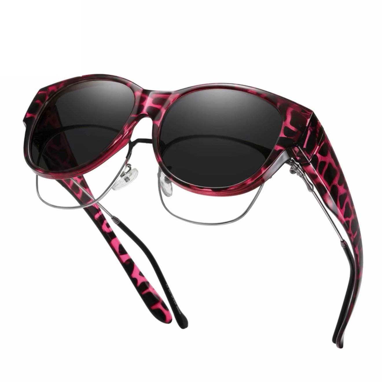 🕶 Nye cat eye-solbriller, store størrelser, polariserte linser, UV400-beskyttelse