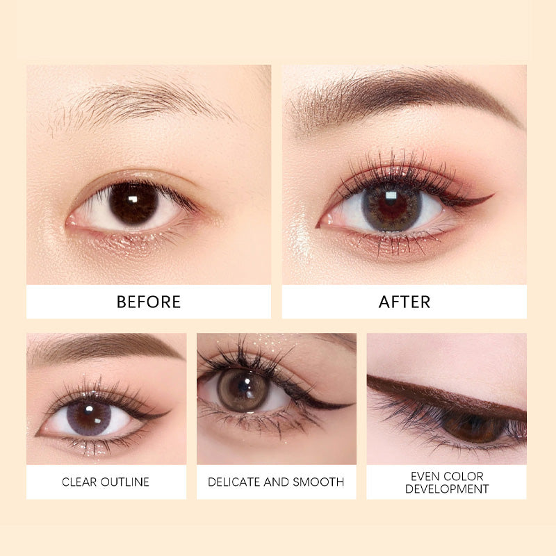 🔥Sesongens mest solgte produkt🔥 Vanntett, langvarig gel-eyeliner