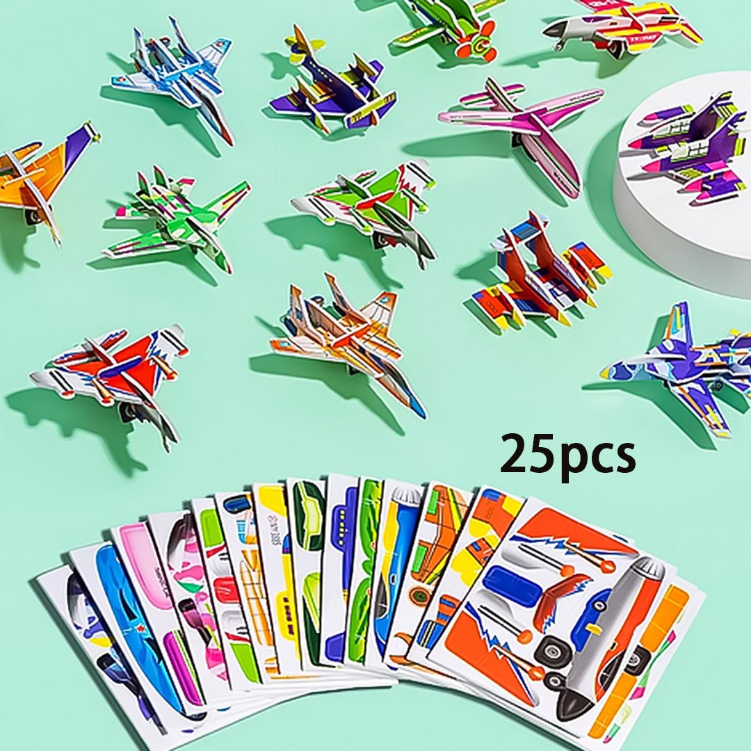 🧩 Tegneseriefigur 3D-puslespill – 57 brikker, fargerike figurer som inspirerer til kreativ læring!🎨