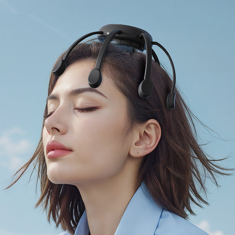 🐙 Få 50 % rabatt nå! 💆‍♂️ Smart Octopus-hodemassasjeapparat – Avslappende elting, flere moduser, bærbart design