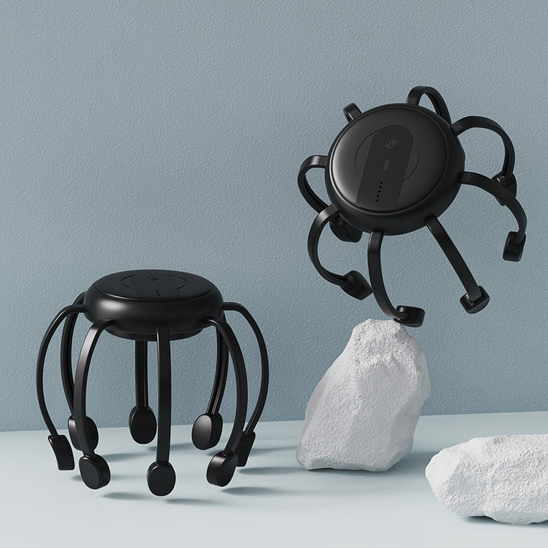 🐙 Få 50 % rabatt nå! 💆‍♂️ Smart Octopus-hodemassasjeapparat – Avslappende elting, flere moduser, bærbart design