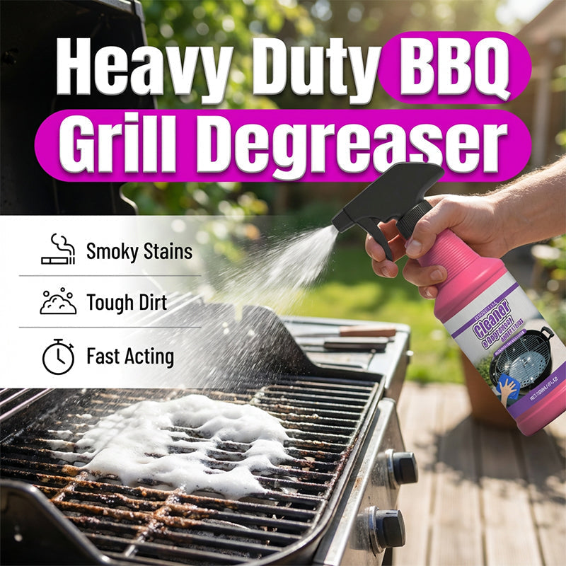 Hurtigvirkende, kraftig fettfjernerspray for grill