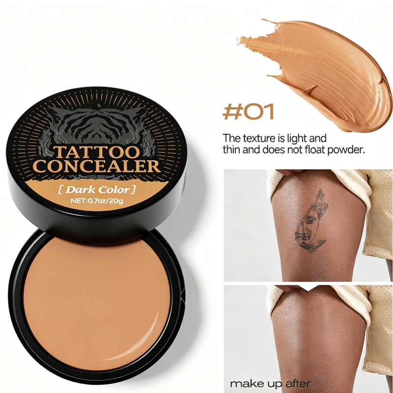 🥳2026 Bestselgende vare🥳💞Over 50 000 solgte enheter! 🎨🛡️ Halv pris! Vanntett concealer – Tofarget formel for presis dekning av arr og fødselsmerker. Svettebestandig og langvarig, bekymringsfri hele dagen. 💪✨