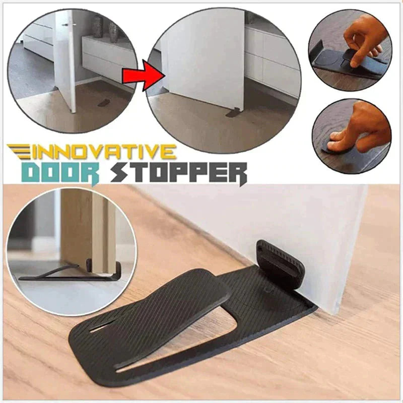 Multifunksjonell dørstopper