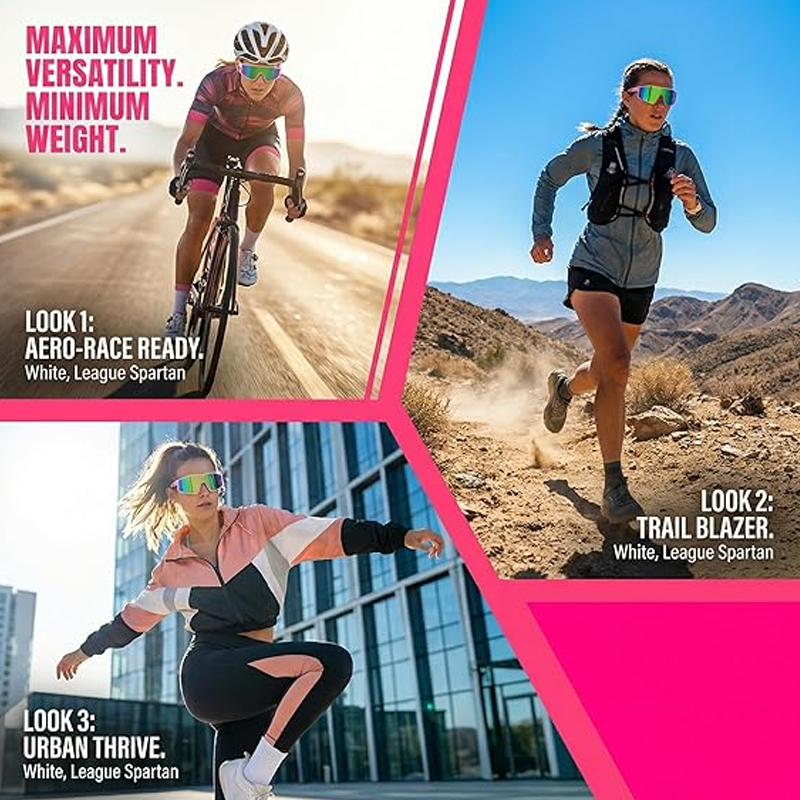 🎉 Kampanje 2026 – Over 96 000 par solgt! 🕶️ Unisex polariserte sportssolbriller – UV400-beskyttelse, fargede speilglass 🏃